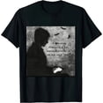 thumbnail image 1 of Qinduosi Womens Bloodstains are Red I Watch Shows Tshirt Funny Halloween Graphic Tee Black, 1 of 3