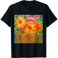 thumbnail image 1 of Qinduosi Womens Bunny Easter Tunic TopsSleeve Crewneck Pullover Eggs Bunny Graphic Shirts Loose Blouses Black, 1 of 3