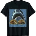 thumbnail image 1 of Qinduosi Womens Shark Tshirt for Ladies Black, 1 of 3