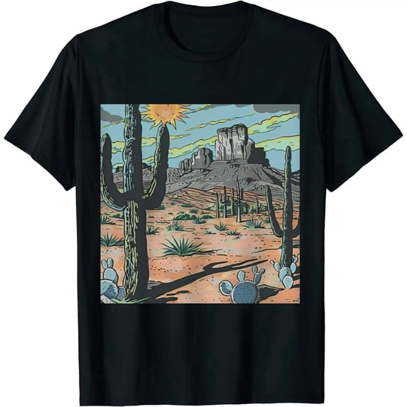 Qinduosi Womens Western Graphic Tees Not My First Shirts Vintage Print Tops Black