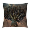 thumbnail image 1 of Qinduosi Zippered Pack Bread Tree Under The Night Sky Pillowcase in Starry Sky Decorative Two Sides Throw Pillow Covers for Home Bedroom Living Room Sofa Couch, 1 of 5