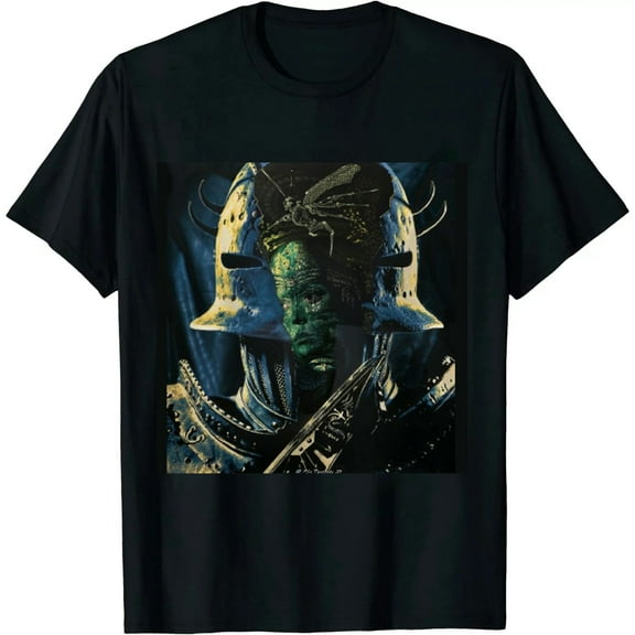 Qinduosi in Space No Once Can Hear You Scream Retro Sci-Fi Unisex Classic T-Shirt Black