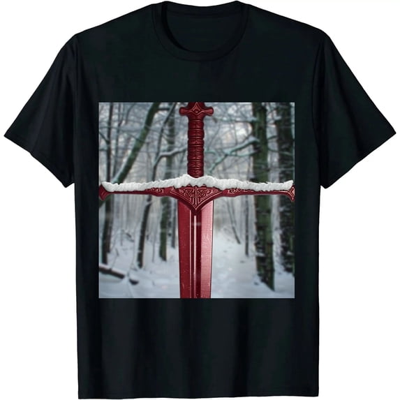 Qinduosi is Adult T-Shirt Tee Black