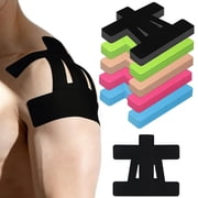Kinesiology Tape for Shoulder,Shoulder Pain Relief Athletic Tapes, Shoulder Support & Stability Precut Strips, Waterproof & Elastic, Breathable Hypoallergenic Latex-Free 10PCS