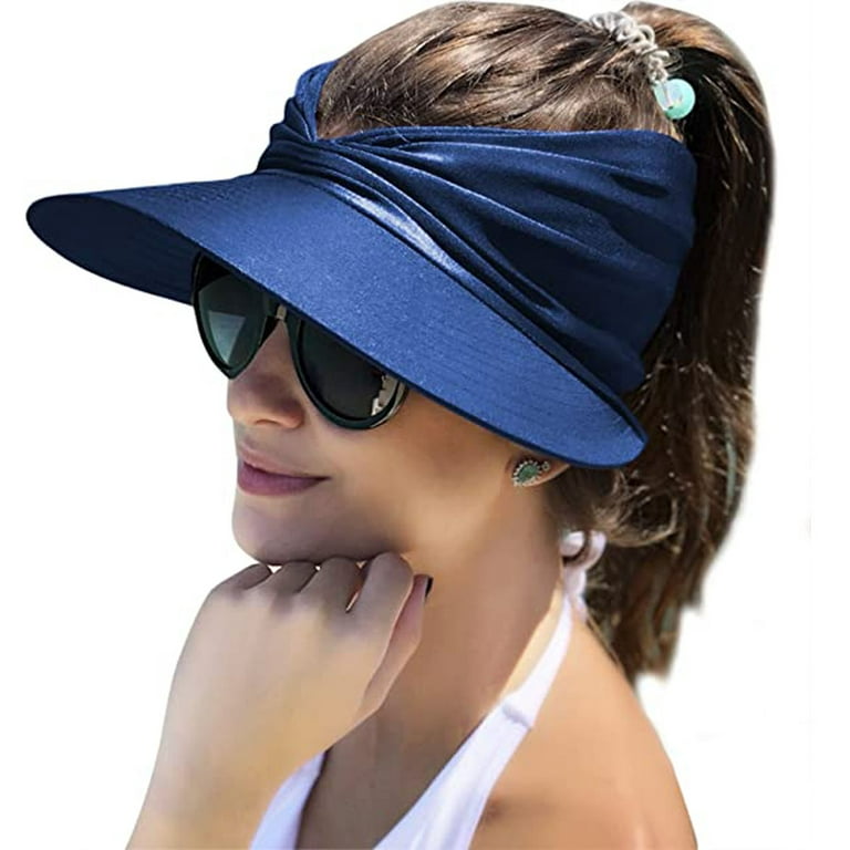 QingY-Sun Hats for Women Wide Brim UV Protection Visor Summer