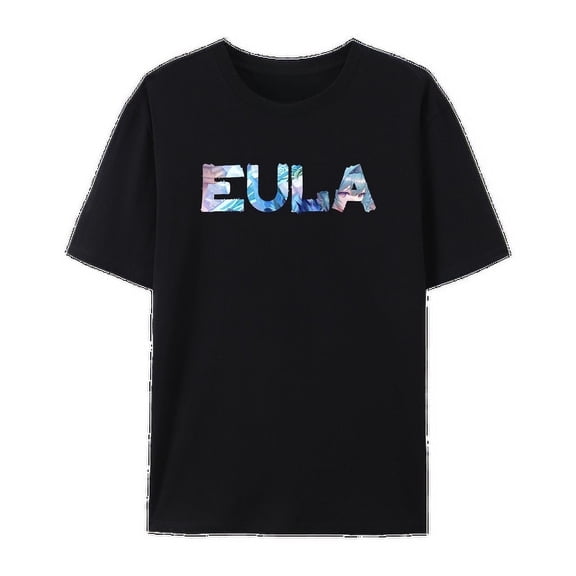 QingYee Genshin Impact All Character's Name Series Unisex Short Sleeve Crewneck Cotton T-Shirt