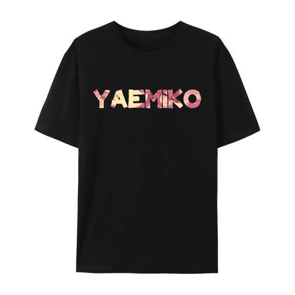 QingYee Genshin Impact All Character's Name Series Unisex Short Sleeve Crewneck Cotton T-Shirt