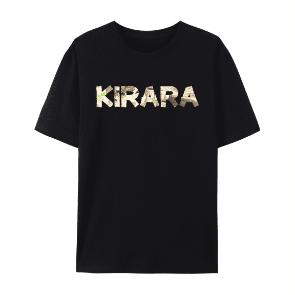 QingYee Genshin Impact All Character's Name Series Unisex Short Sleeve Crewneck Cotton T-Shirt