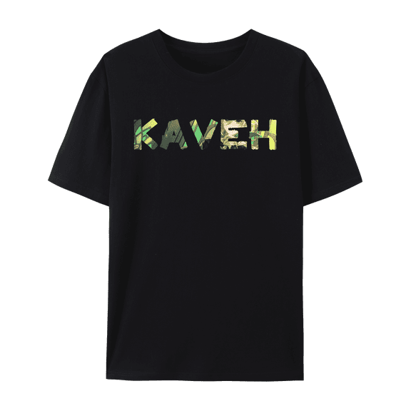 QingYee Genshin Impact All Character's Name Series Unisex Short Sleeve Crewneck Cotton T-Shirt