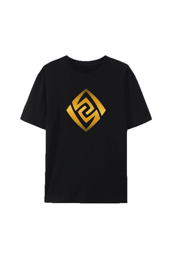 Genshin Impact Element Symbol Cotton Short Sleeve T shirt