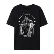 QingYee Genshin Impact Eleven Fatui Harbingers Series Impression Graphic Unisex Short Sleeve Crewneck T-Shirt
