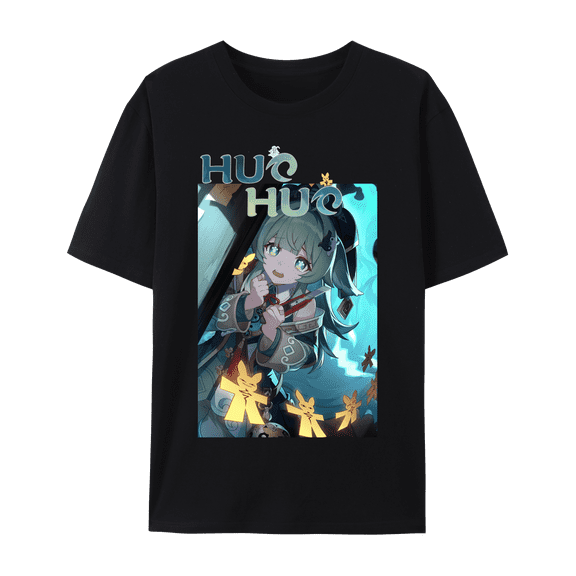 QingYee Honkai Star Rail All Character's Light Cones Graphic Impression Unisex Short Sleeve Crewneck Cotton T-Shirt