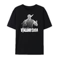 thumbnail image 1 of QingYee Japanese Anime Unisex Vinland Saga Thorfinn & Askeladd Graphic Cotton Short Sleeve T Shirt, 1 of 4