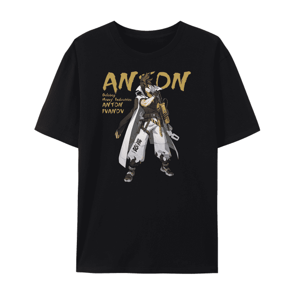 QingYee Zenless Zone Zero Character's Graphic Unisex Short Sleeve Crewneck Cotton T-Shirt