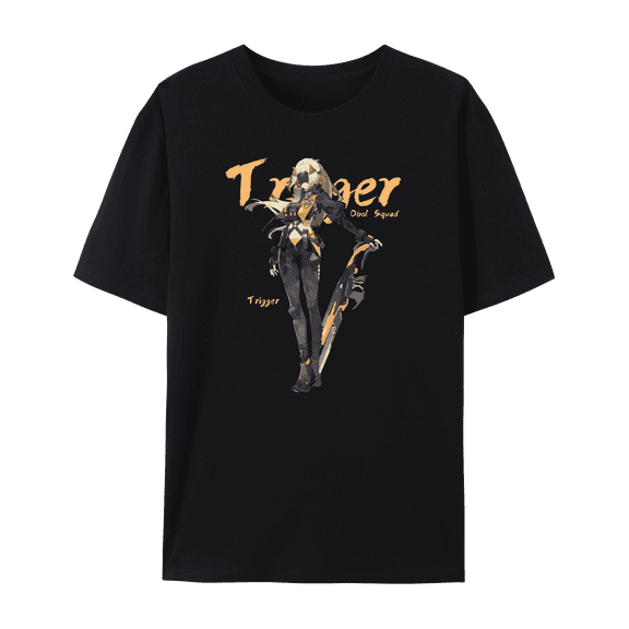 QingYee Zenless Zone Zero Character's Graphic Unisex Short Sleeve Crewneck Cotton T-Shirt