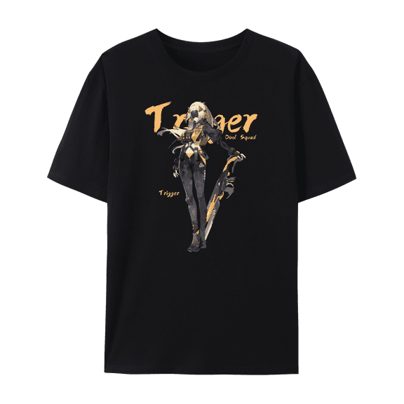 QingYee Zenless Zone Zero Character's Graphic Unisex Short Sleeve Crewneck Cotton T-Shirt