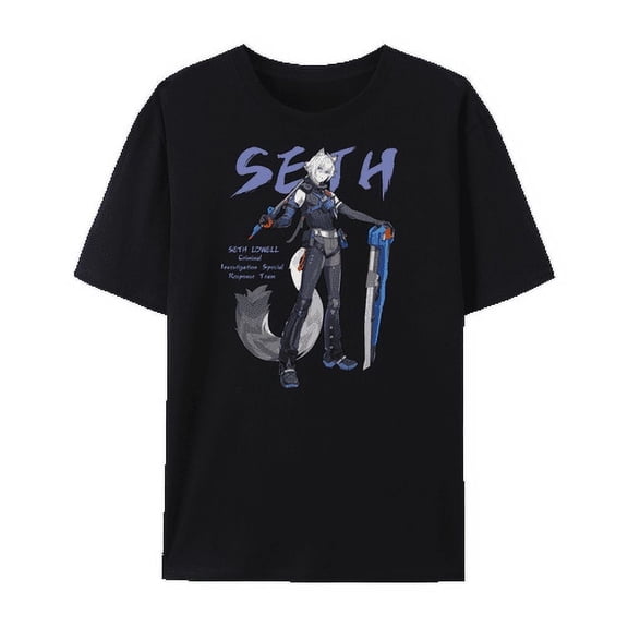 QingYee Zenless Zone Zero Character's Graphic Unisex Short Sleeve Crewneck Cotton T-Shirt