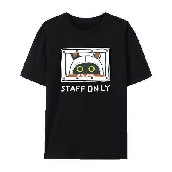QingYee Zenless Zone Zero Cute Bangboo Graphic Unisex Short Sleeve Crewneck Cotton T-Shirt