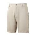 thumbnail image 1 of QingYiHua Mens Shorts Clearance Business Shorts for Men Summer Stretch Button Work Dress Short Pant with Pockets Casual Solid Color Flat Front Shorts Clearance Khaki,M, 1 of 2
