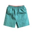 thumbnail image 1 of QingYiHua Summer Shorts for Men on Clearance,Men's Cotton Casual Shorts Elastic Waist Beach Vacation Shorts with Pockets 2025 Trendy Mens Clothes Clearance Green,3XL, 1 of 5