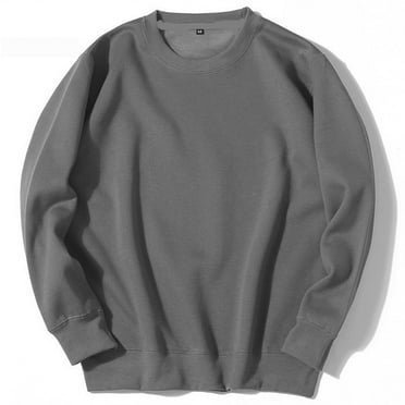 Sweatshirts for Men 2025 Fall Winter Washed Vintage Long Sleeve ...