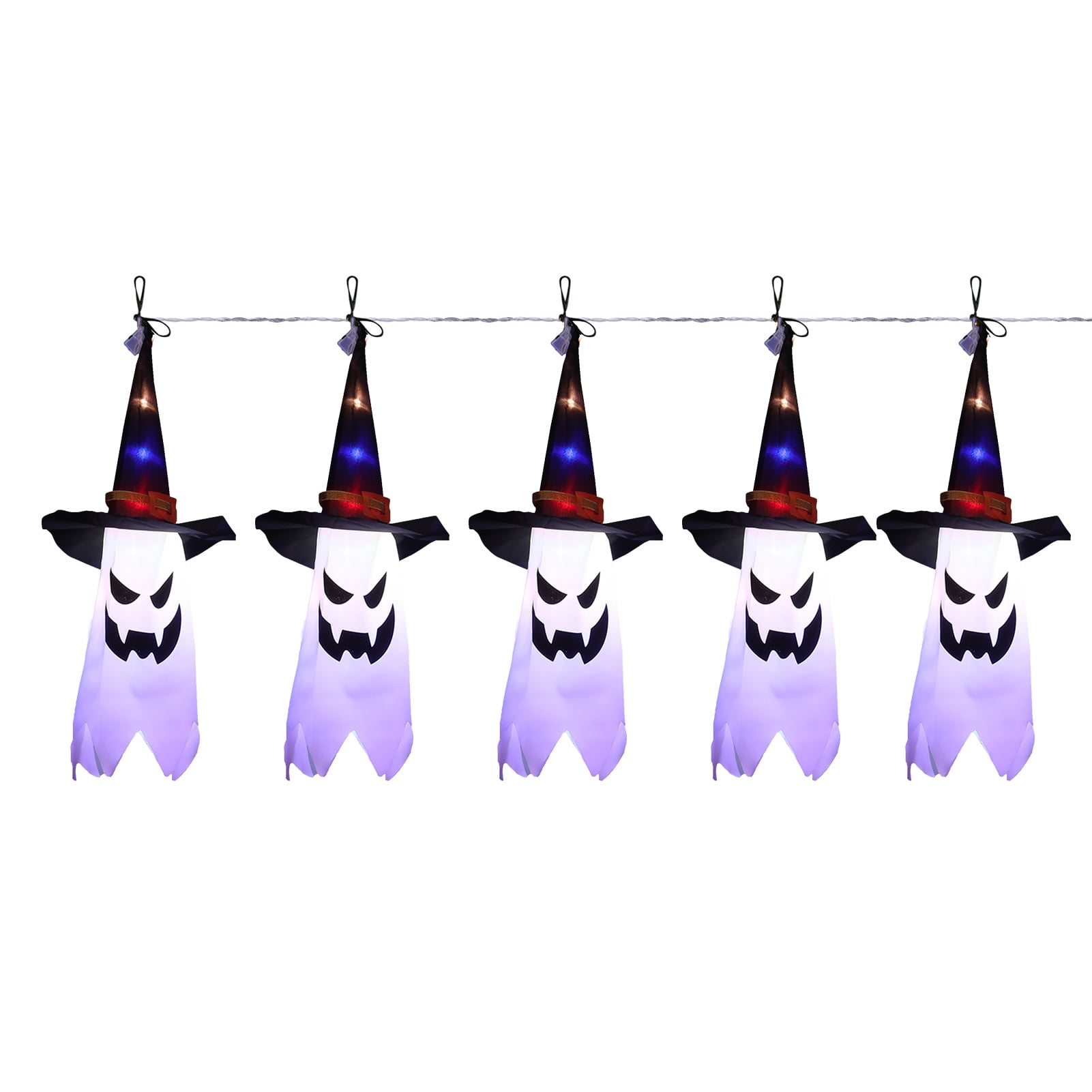 Qinghai Halloween String Light Wizard Hat Pumpkin Ghost Waterproof
