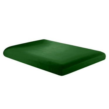 Isvgxsz 100% Cotton Fitted Sheet Queen, Ultra Soft Bottom Sheets Deep Pockets, Skin Friendly Breathable Easy Fit not Shrink, 35.43"x78.74", No Pillowcase
