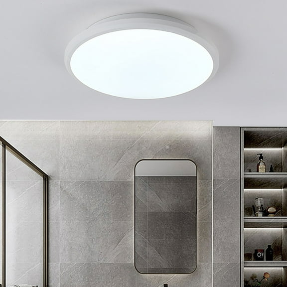 Isvgxsz 9 Inch Flush Mount Ceiling Light, Led Ceiling Light, Ceiling Light, Super Slim Led Light Fixture for Bedroom Kitchen Living Dining Room Office