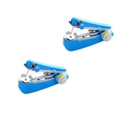 Qinghuai Christmas Clearance Sales Portable Needlework Mini Hand- Clothes Fabrics Sewing Machine Clearance Sales Today Deals Prime