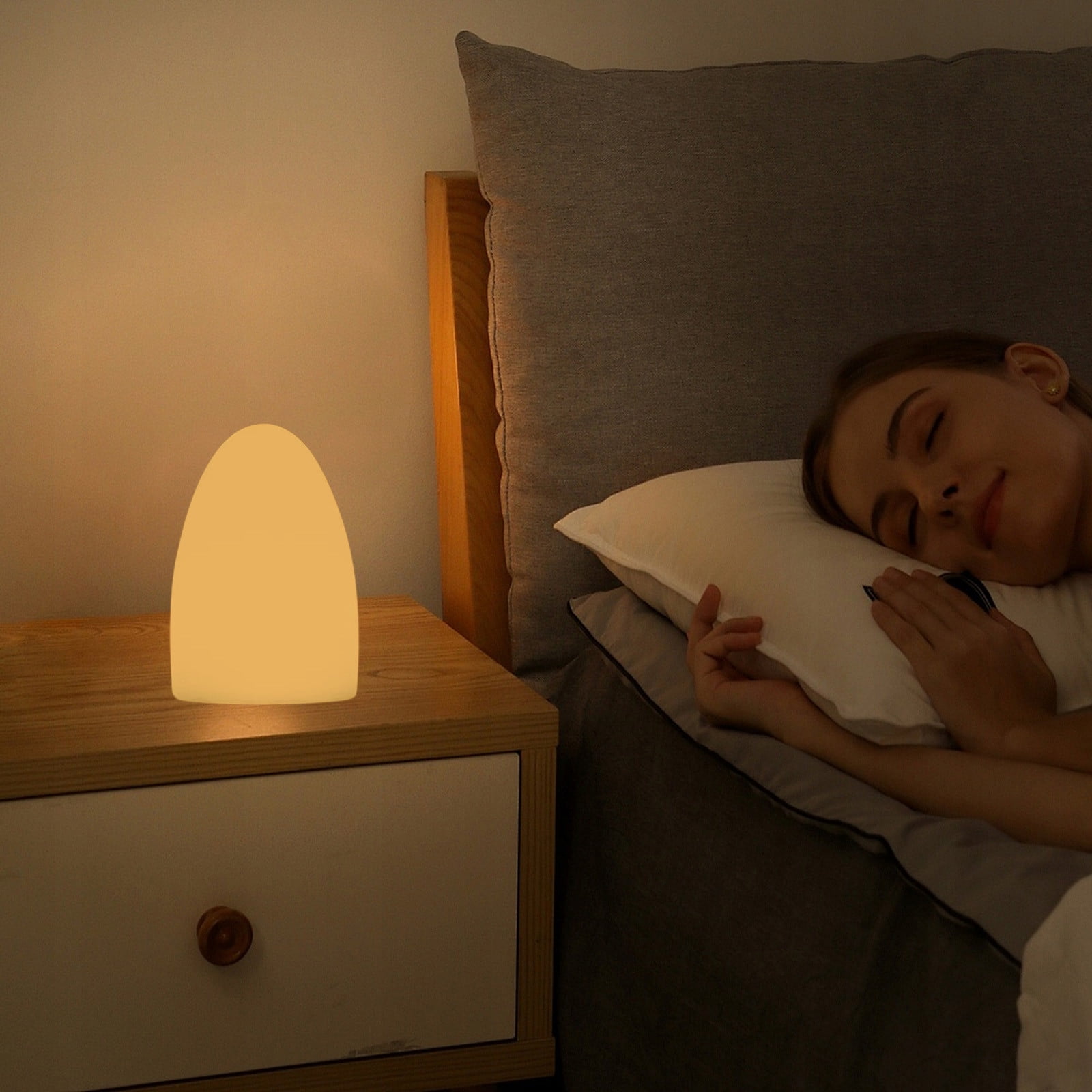 Qinghuai Christmas Clearance Sales Rechargeable Table Lamp Night Light