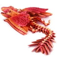 thumbnail image 1 of Isvgxsz Clearance 3D Printed Dragon in Egg,Full Articulated Dragon Crystal Dragon with Dragon Egg,Flexible Joints Home Decor Executive Desk Toys,Home Office Decor Executive Desk Toys for Autism/ADHD, 1 of 1