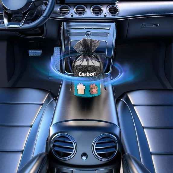 Isvgxsz Air Purifying Bag 1 Pack, Activated Charcoal Bags Odor Absorber,Moisture Absorber for Closet,Home, Pet, Shoe, Car, Basement Musty Odor Eliminator Deodorizer