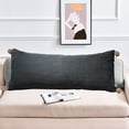thumbnail image 1 of Isvgxsz Cooling Body Pillow for Adults - Shredded Memory Foam Pillows for Sleeping Large Long Adjustable Full Body Pillow for Side Sleeper with Pillowcase, 1 of 8
