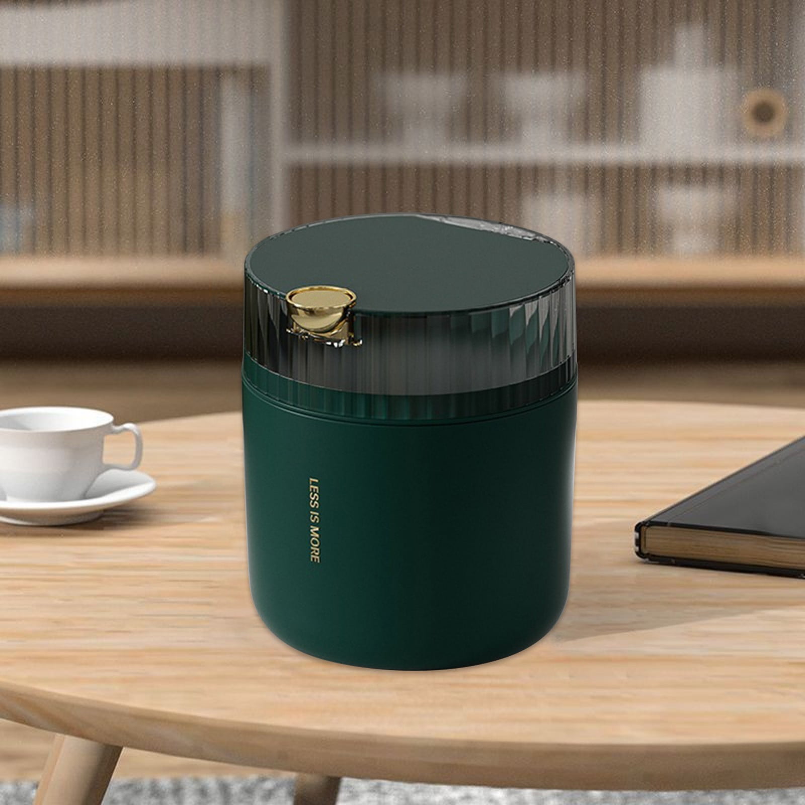 Isvgxsz Clearance Slim Space-Saving Trash Can with Press Top Lid ...