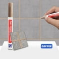 thumbnail image 1 of Isvgxsz Grout Pen Cream Tile Paint Marker: Waterproof Grout Paint Pen, Tile Grout Colorant and Sealer Pen for Bathroom, Shower, Kitchen, More - Cream (4mL), 1 of 4