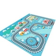 thumbnail image 1 of Isvgxsz Kids Rug Car Rugs Play Mat Carpet for Kids Toy Cars for Playroom Classroom Kids Room, Educational Area Rugs with Non-Slip Road Traffic Floor Rug Mats, Ideal Gift for Nursery Children Boy Girl, 1 of 3
