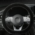 thumbnail image 1 of Isvgxsz Fluffy Winter Car Steering Wheel Cover for Women Soft Warm Plush Cute Auto Accessories for Vehicle, Sedan, Universal, Fuzzy, Anti Slip, Standard Size 14-15 inches, 1 of 6