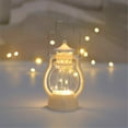 thumbnail image 1 of Isvgxsz Mini Lantern with Flickering LED Candle, Hanging Candle Lantern, Table Centerpiece, Vintage Lantern Decorative for Western Party Decor, Halloween,Wedding,Christmas Decorations, 1 of 3