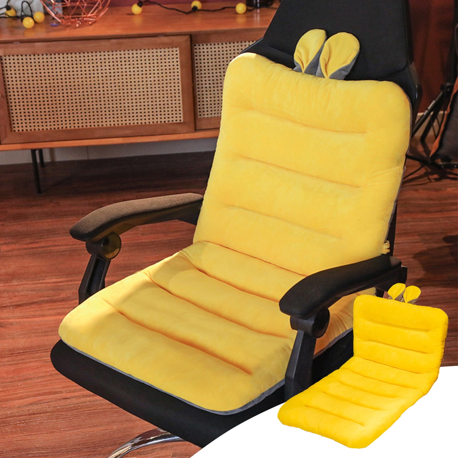 Isvgxsz Seat Cushion for Tufted Corduroy Sitting Pillow 27 Inch Folding ...