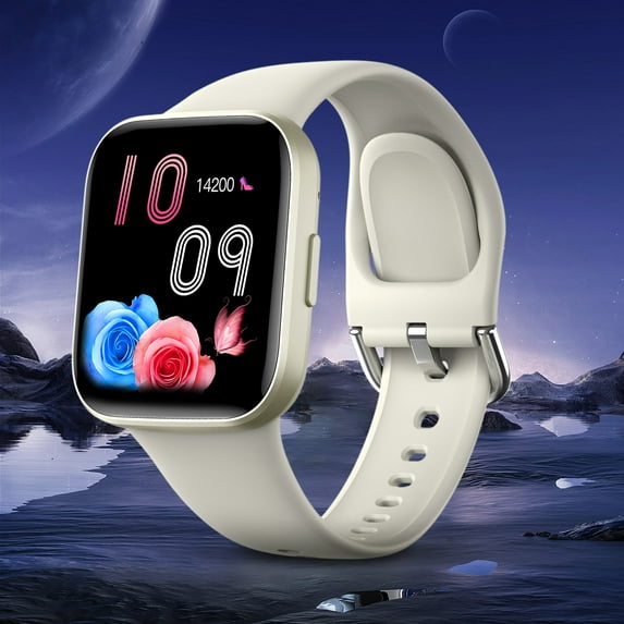 Isvgxsz Smart Watch for Men Women 1.83" Smartwatch for Android iOS Phone Compatible IP67 Waterproof Fitness Activity Tracker Watch Heart Rate Sleep