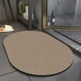 thumbnail image 1 of Isvgxsz Stone Bath Mat Diatomaceous Earth Bath Mat Non-Slip Super Absorbent Stone Bath Mats for Bathroom Quick Drying Diatomite Stone Shower Mat Large Natural Easy to Clean(15.74x23.62in), 1 of 6