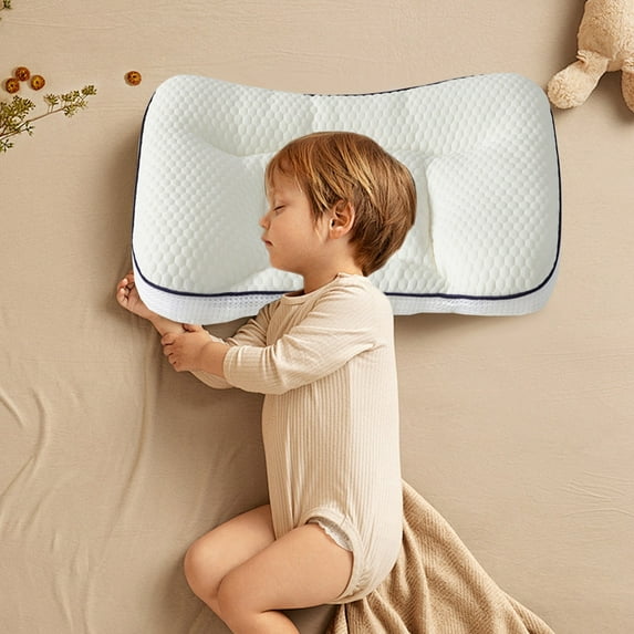 Isvgxsz Toddle Pillow for Sleeping,Children's Growth Pillow, Adjustable Kids Pillow,Travel Pillows,Mini Pillow,Nursery Pillow,Toddler Bed Pillow for Ages 1-18 (6-10 Years)