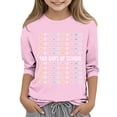 thumbnail image 1 of Qingpeng 100 Days of School Sweatshirt Girls Lightweight Shirts Hearts 100 Day Tee Shirt School Days, 1 of 5