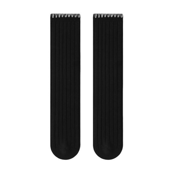 Qingpeng Newborn Knee High Socks Seamless Toddler Girls Comfy Breathable Stockings