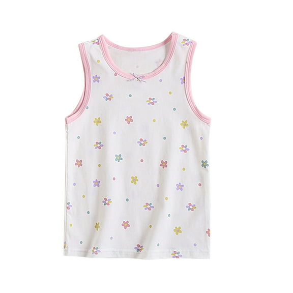 Qingpeng Girls Dance Tank Tops Sleeveless Tees for Gymnastics and Dance