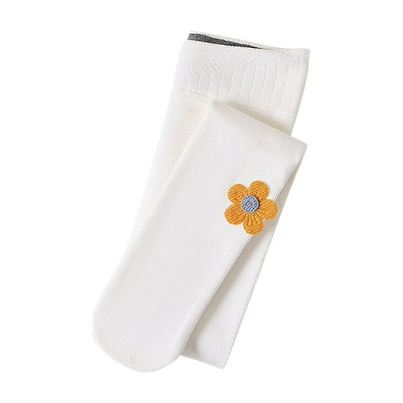 Qingpeng Girls Tights Toddler Knit Cotton Leggings Girls Soft Comfy Stockings Kids Fall Winter Thermal Pantyhose Pants