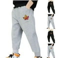 thumbnail image 1 of Qingpeng Kids Boys Sweatpants Toddlers Cotton Pull On Jogger Pants Kids Elastic Waist Stretch Pants Cute Printed Running Pants, 1 of 3