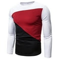 thumbnail image 1 of Qingpeng Men's Turtleneck Shirt Long Sleeve Pullover Shirt Basic Slim Fit Top, 1 of 4