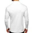 thumbnail image 1 of Qingpeng Mens Half Turtleneck Sweaters Long Sleeve Pullover Basic Solid Casual Slim Fit Shirt, 1 of 3