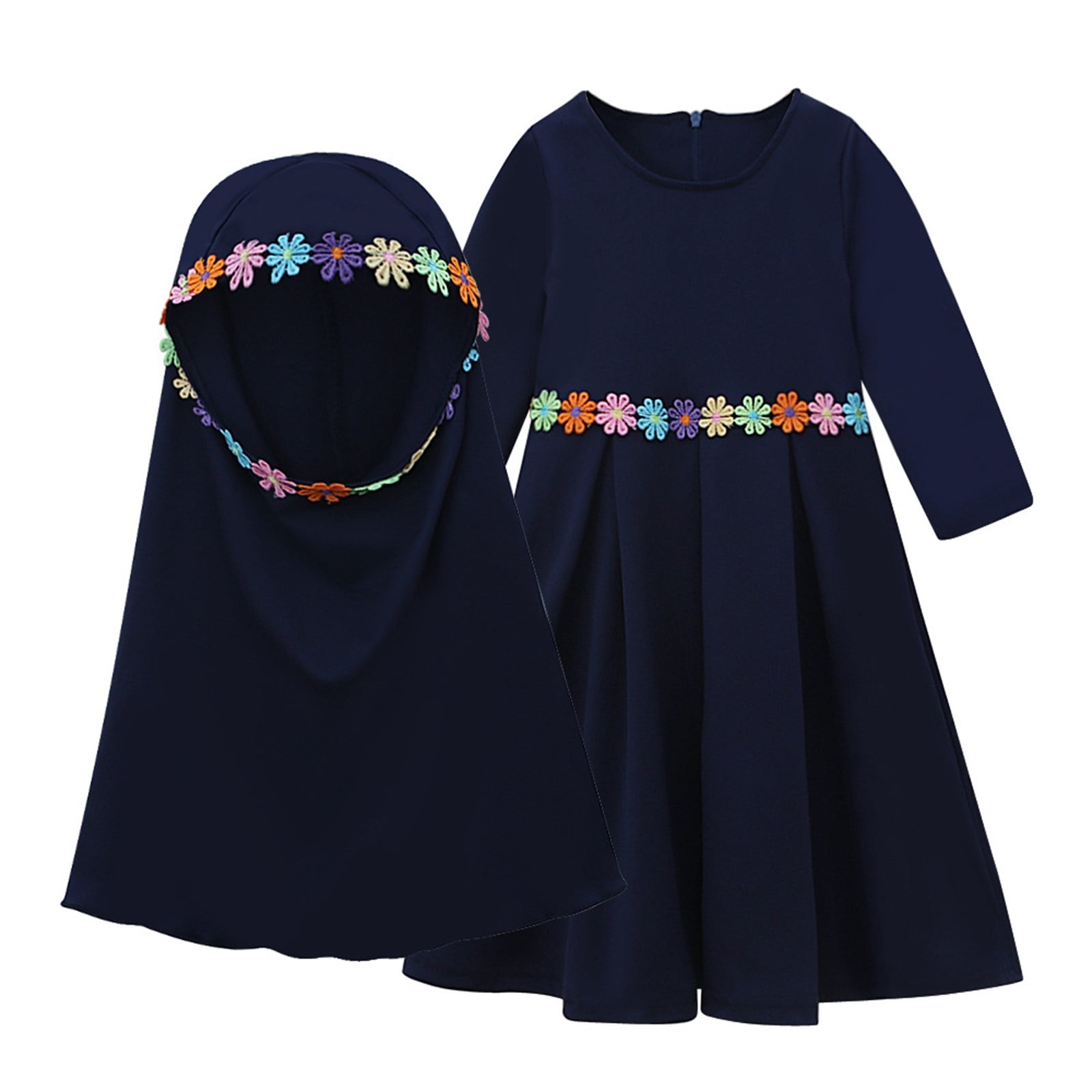 white christmas dresses Olive Prayer / Salah Dress One Piece Jilbab 100% Cotton main image 0